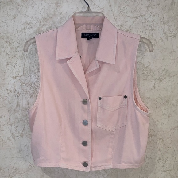 Karen Kane Lifestyle Tencel Vest - Picture 1 of 14